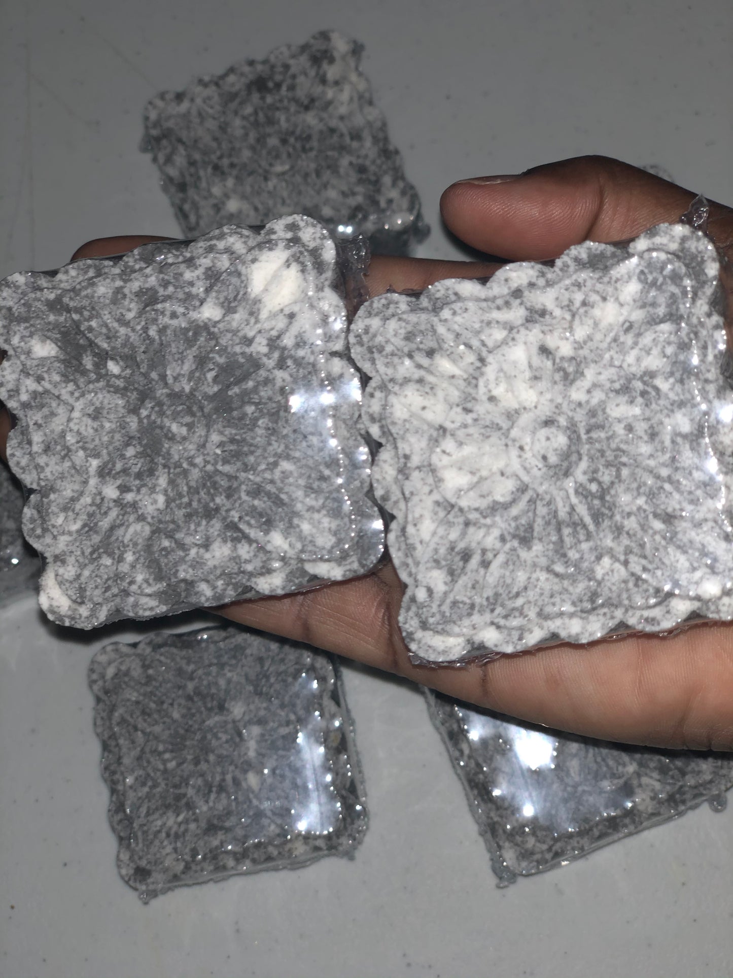 Salt and Pepper Bath Bomb