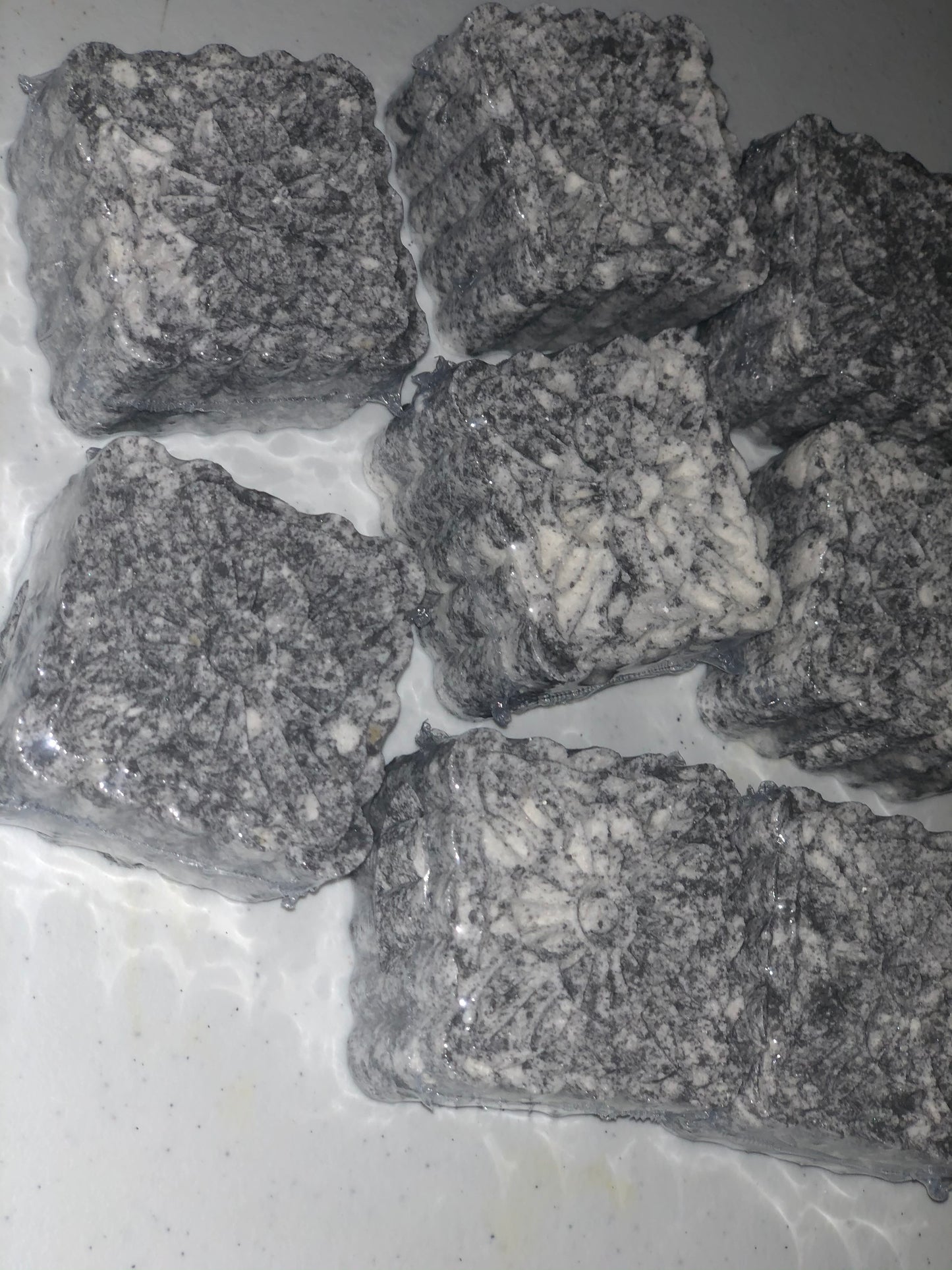 Salt and Pepper Bath Bomb